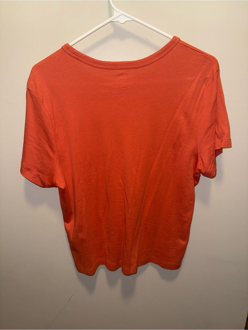 Levi's Coral-Orange Short Sleeve Logo Baby Tee - Picture 3 of 5